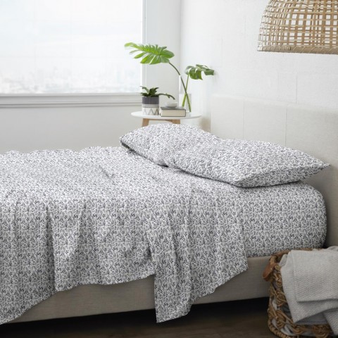 Bed Sheets| Ienjoy Home Home Twin Microfiber 3-Piece Bed Sheet - RI21113