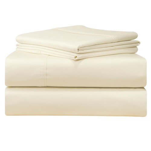 Bed Sheets| Pointehaven Pointehaven 500 Thread Count 100% Cotton Sheet Set Queen Cotton Bed Sheet - HL13302