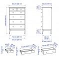 IDANÄS 6-drawer chest