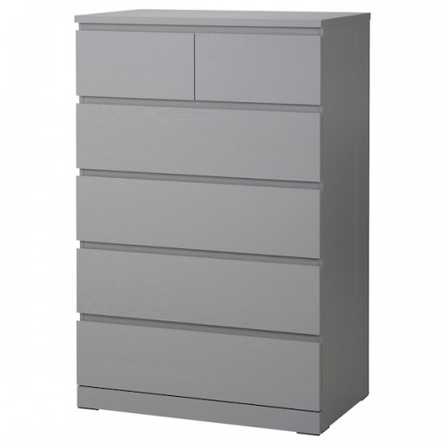 MALM 6-drawer dresser
