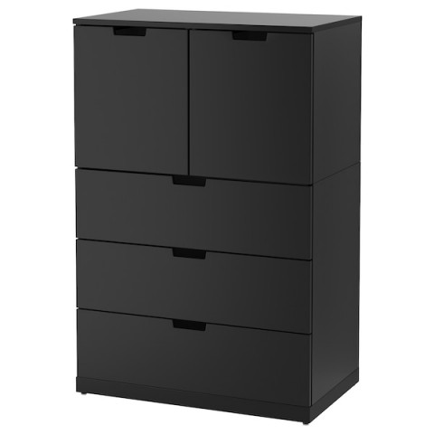 NORDLI 5-drawer chest