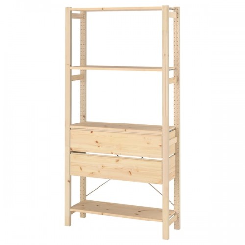 IVAR Shelving unit with drawers