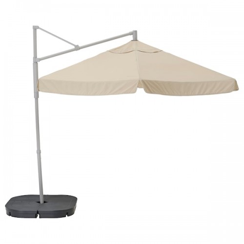 OXNÖ VÅRHOLMEN Hanging umbrella with base