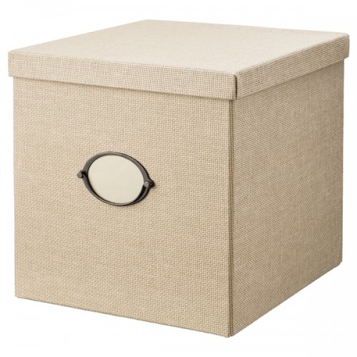 KVARNVIK Storage box with lid