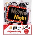 BESTOYARD Movie Night Party Photo Booth Props Kit Movie Star Movie Night Party Supplies Decorations,Pack of 21