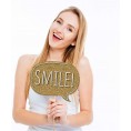Big Dot of Happiness Adult 70th Birthday Gold Birthday Party Photo Booth Props Kit 20 Count