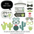 Big Dot of Happiness Prickly Cactus Party Fiesta Party Photo Booth Props Kit 20 Count