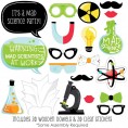 Big Dot of Happiness Scientist Lab Mad Science Baby Shower or Birthday Party Photo Booth Props Kit 20 Count