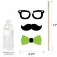 Big Dot of Happiness Scientist Lab Mad Science Baby Shower or Birthday Party Photo Booth Props Kit 20 Count