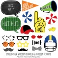 Big Dot of Happiness Sports Party Photo Booth Props Kit 20 Count