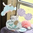 Let's Be Mermaids Baby Shower or Birthday Party Photo Booth Props Kit 20 Count