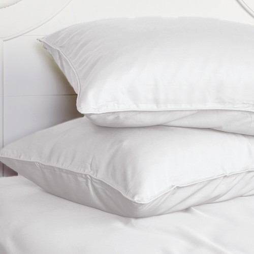 Pillow Cases| BedVoyage White Standard Rayon From Bamboo Pillow Case - AM63046