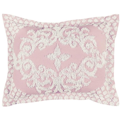 Pillow Cases| Better Trends Florence Pink Standard Cotton Pillow Case - WY23265