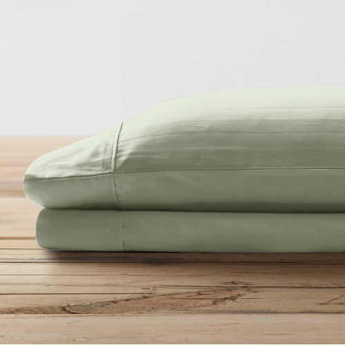 Pillow Cases| Brielle Home 2-Pack Sage King Cotton Pillow Case - ZB82310