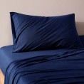 Pillow Cases| Brielle Home 2-Pack TENCEL Modal Jersey Navy King Modal Pillow Case - JH15251