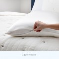 Pillow Cases| Brookside Ivory King Silk Pillow Case - JH74767