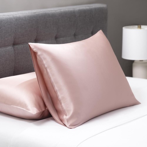 Pillow Cases| Cozy Essentials Cozy Essentials Jumbo Rose Gold Pure Luxury Silk Pillowcases - BP64329