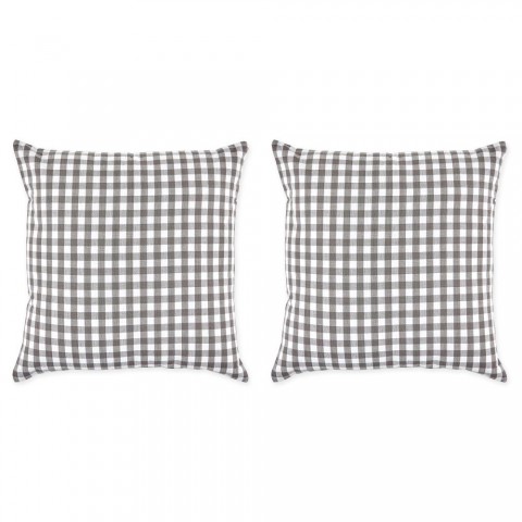 Pillow Cases| DII 2-Pack Gray and White Standard Cotton Pillow Case - HK97287