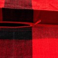 Pillow Cases| DII 2-Pack Red and Black Standard Cotton Pillow Case - BH31141