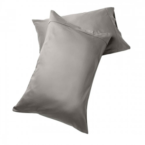 Pillow Cases| Fisher West New York 2-Pack fwny Dark Grey Standard Cotton Pillow Case - RI16227