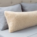 Pillow Cases| Hastings Home Ivory Body Pillow Polyester Pillow Case - BG01369
