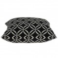 Pillow Cases| HomeRoots Jordan Black Standard Cotton Pillow Case - EL07820