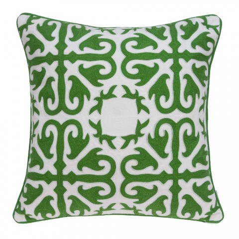 Pillow Cases| HomeRoots Jordan Green Standard Cotton Pillow Case - MJ09788