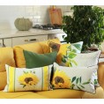 Pillow Cases| HomeRoots Jordan Multicolor Lumbar Polyester Pillow Case - KG24136