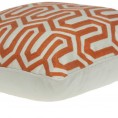 Pillow Cases| HomeRoots Jordan Orange Standard Cotton Pillow Case - SK82484