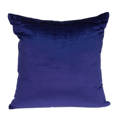 Pillow Cases| HomeRoots Jordan Royal Blue Standard Cotton Viscose Blend Pillow Case - WO13732