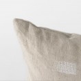 Pillow Cases| Mercana Lacey 13 x 21 Beige/White Decorative Pillow Cover - GN43261