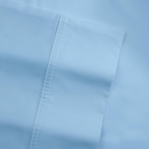 Pillow Cases| Pointehaven 2-Pack 500 thread 100% cotton pillow-Case Blue King Cotton Pillow Case - JI15273