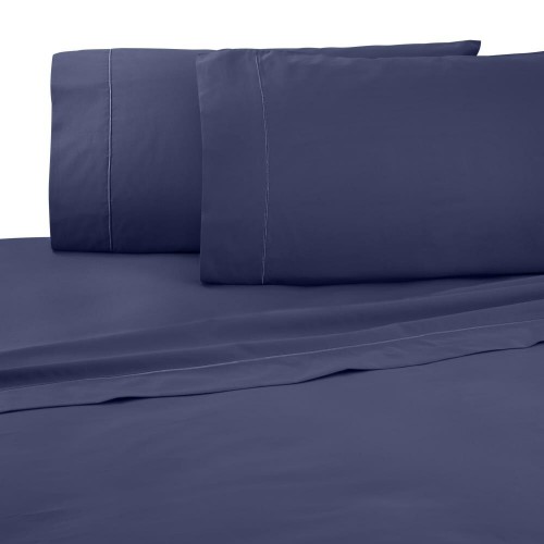 Pillow Cases| WestPoint Home 2-Pack Martex Blue Indigo King Cotton Pillow Case - TJ99380