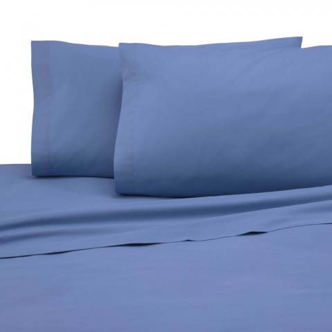 Pillow Cases| WestPoint Home 2-Pack Martex Ceil Blue Standard Cotton Polyester Blend Pillow Case - QP30341