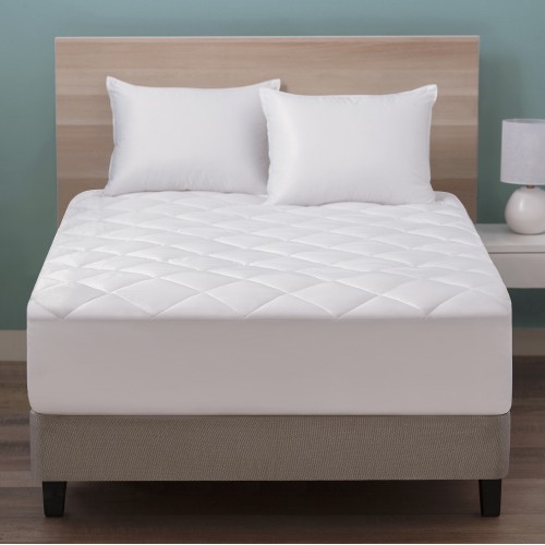 Mattress Covers & Toppers| Cozy Essentials 10-in D Polyester California King Hypoallergenic Mattress Cover with Bed Bug Protection - FP98213