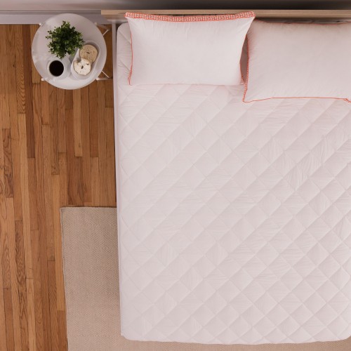 Mattress Covers & Toppers| DOWNLITE 0.5-in D Cotton Queen Hypoallergenic Mattress Cover - KE29519