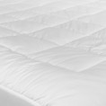 Mattress Covers & Toppers| Flash Furniture Capri Comfortable Sleep White Mattress Pad - Deep Pocket - Twin Size - Quilted Cotton Top - Hypoallergenic - Fits 8\ - RH11512