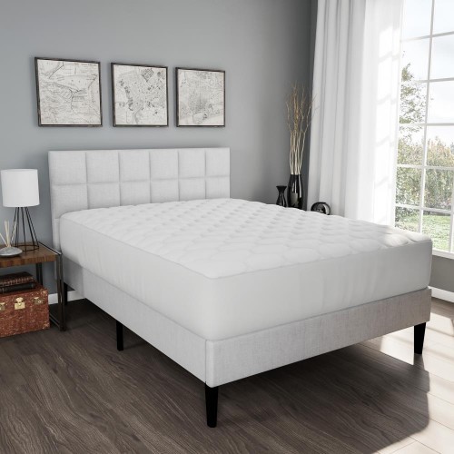 Mattress Covers & Toppers| Hastings Home 21-in D Cotton Twin Encasement Mattress Topper - IY85509