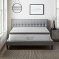 Mattress Covers & Toppers| LUCID Comfort Collection Bamboo Charcoal 3-in D Rayon From Bamboo King Mattress Topper - IN47487