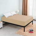 Mattress Covers & Toppers| Subrtex Ultra Soft Fitted Mattress Cover, Full, Sand - JW04180