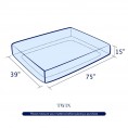 Mattress Covers & Toppers| Subrtex Ultra Soft Fitted Mattress Cover, Twin, White - JR93760