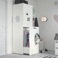 SMÅSTAD Wardrobe with pull-out unit