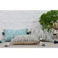 Throw Pillows| allen + roth Willow 20-in x 12-in Teal Cotton Indoor Decorative Pillow - SS02921
