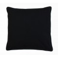 Throw Pillows| Decor Therapy Thro by Marlo Lorenz 20-in x 20-in Bright White Black Cotton Canvas Indoor Decorative Pillow - QZ58908