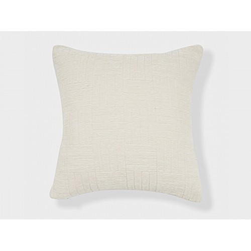 Throw Pillows| FRESHMINT Oberon Staggered Stripe 24-in x 24-in White 80% Polyester 20% Recycled Cotton Indoor Decorative Pillow - TH67953