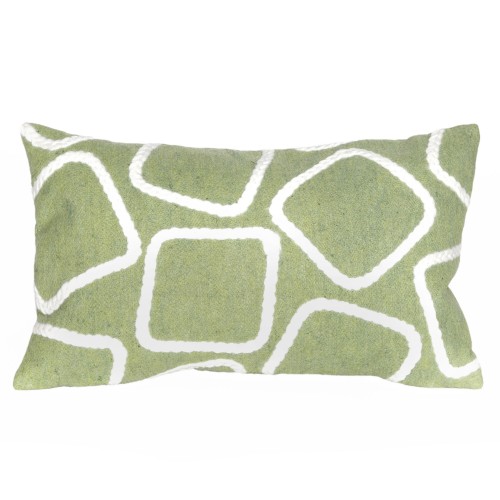 Throw Pillows| Liora Manne Visions I 12-in x 20-in Lime s Indoor Decorative Pillow - BF21498