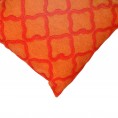 Throw Pillows| Liora Manne Visions I 20-in x 20-in Orange Crochet Tile Indoor Decorative Pillow - EC12116