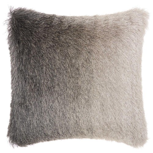Throw Pillows| Mina Victory Illusion 20-in x 20-in Black 100% Polyester Indoor Decorative Pillow - QF50241