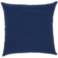 Throw Pillows| Mina Victory Lifestyles 18-in x 18-in Blue 100% Cotton Indoor Decorative Pillow - WB50765