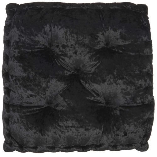 Throw Pillows| Mina Victory Lifestyles 24-in x 24-in Black 100% Polyester Indoor Decorative Pillow - WC54653